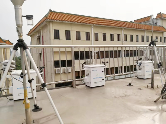 广东省环境监测中心使用极悦娱乐微型环境空气质量监测站